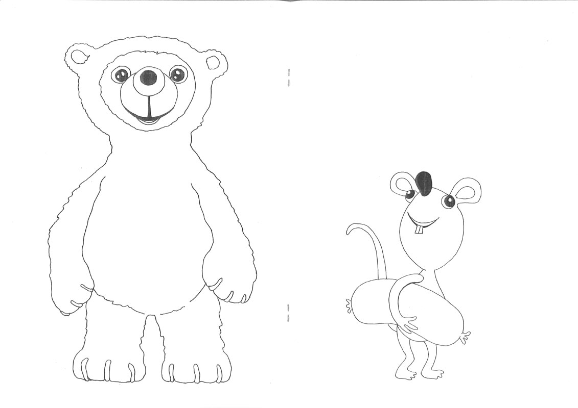 Eisbär, Erdbär und Mausbär (Ausmalheft) - Image 2