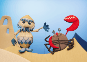 Der Sandwasserzwerg (Postkarte)