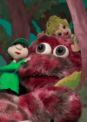 Rosi, Toni, Tatzelwurm (Postkarte)