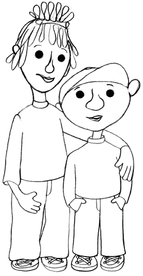 Rosi, Toni, Tatzelwurm (Ausmalheft) - Image 2