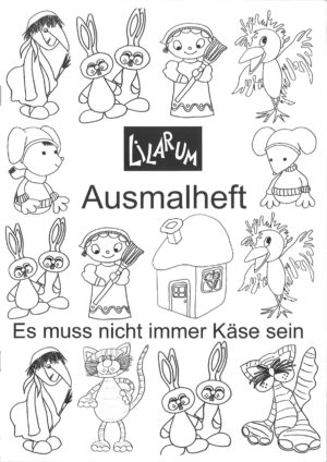 Es muss nicht immer Käse sein (Ausmalheft)
