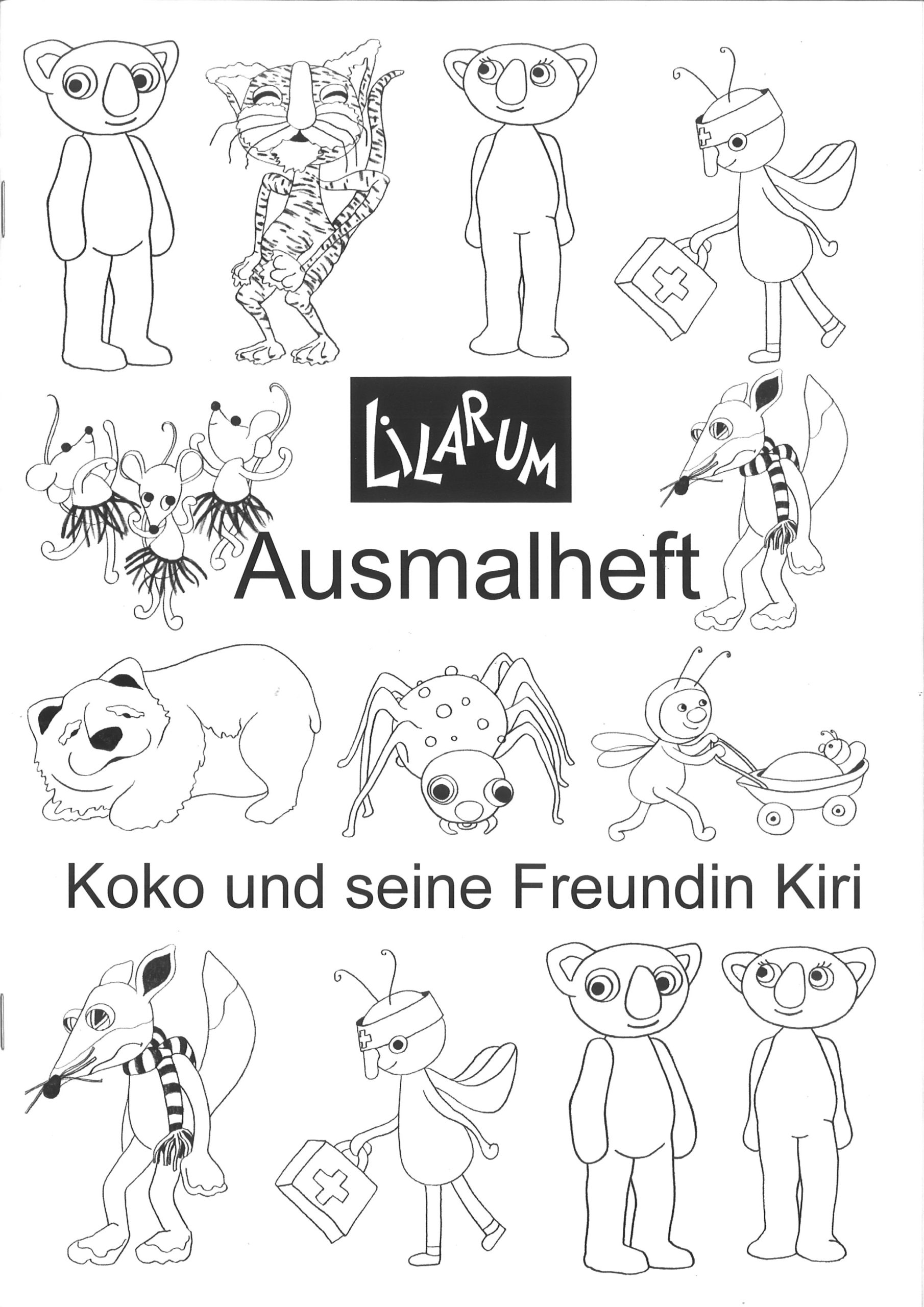 Koko mit dem Zauberschirm (Ausmalheft) - Image 6