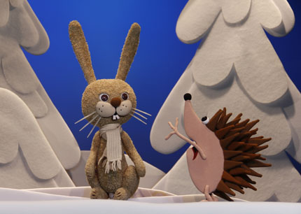 Hase Hoppla und der Weihnachtsbaum